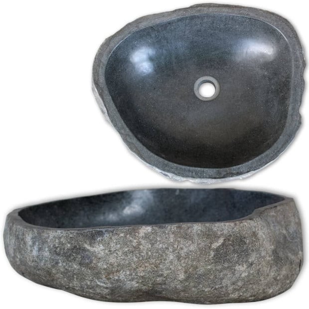 Basin River Stone Oval 38-45 Cm