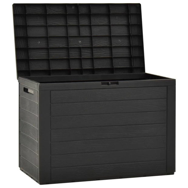 Garden Storage Box Anthracite 78x44x55 Cm Image 6