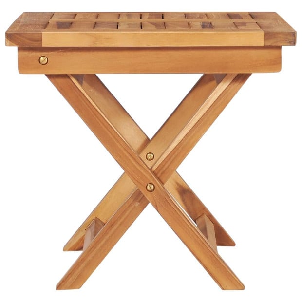 Sun Loungers 2 Pcs With Table Solid Teak Wood Image 10