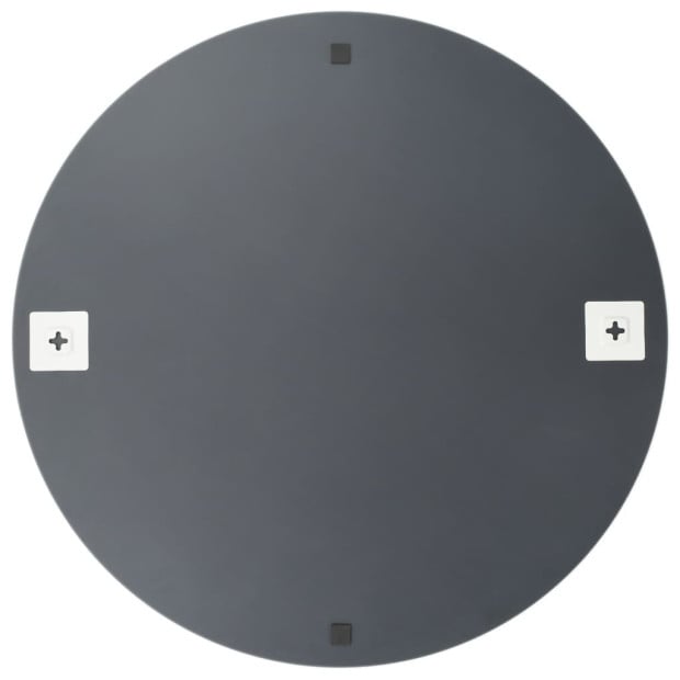 Wall Mirrors 2 Pcs 50 Cm Round Glass Image 3