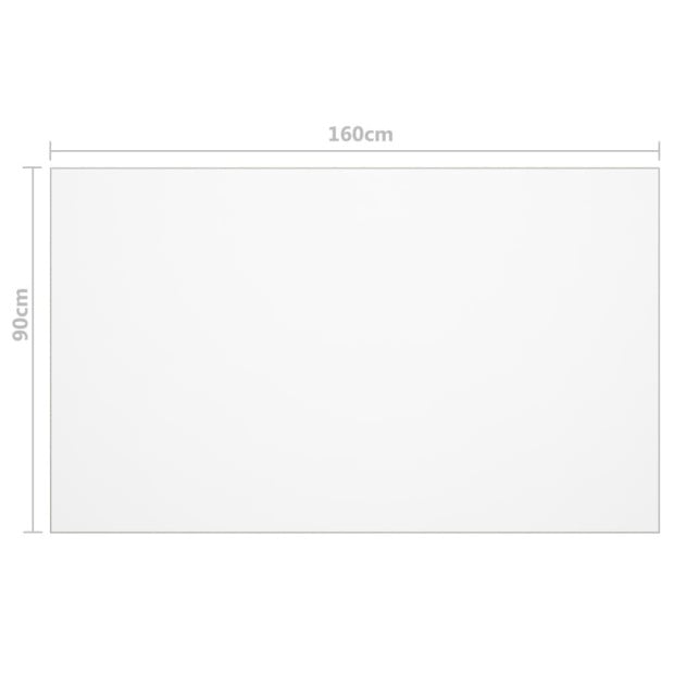 Table Protector Transparent 160x90 Cm 2 Mm Pvc Image 6