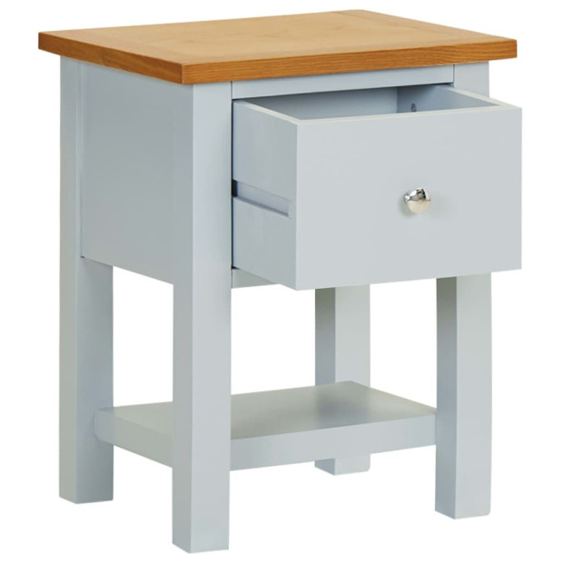 Nightstand 36x30x47 Cm Oak Wood Image 3