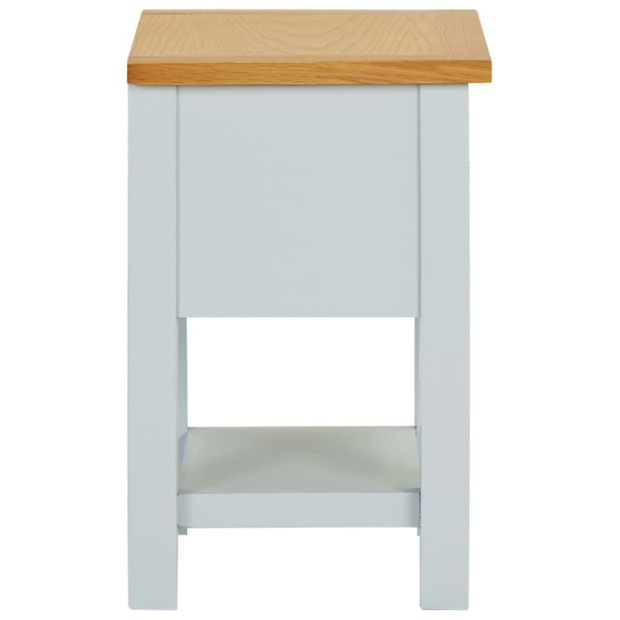Nightstand 36x30x47 Cm Oak Wood Image 5