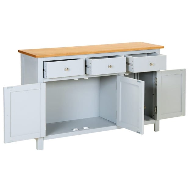 Sideboard 110x33.5x70 Cm Wood Image 2