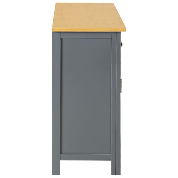 Sideboard 110x33.5x70 Cm Solid Wood Image 3