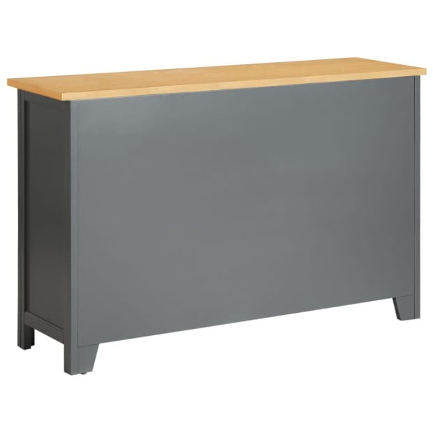 Sideboard 110x33.5x70 Cm Solid Wood Image 4