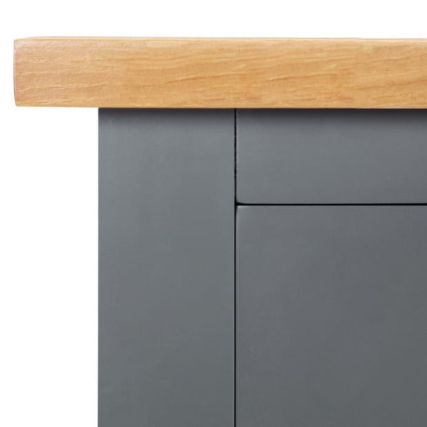 Sideboard 110x33.5x70 Cm Solid Wood Image 7
