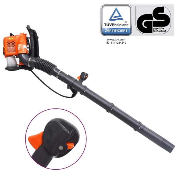 Petrol Backpack Leaf Blower 900 M³/h 42.7 Cc Image 4