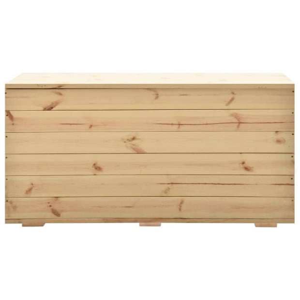 Storage Box 120x63x50.7 Cm Solid Pine Wood Image 3