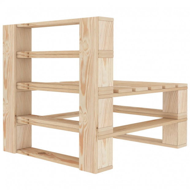 Pallets Wood 8 Piece Garden Lounge Set Image 8