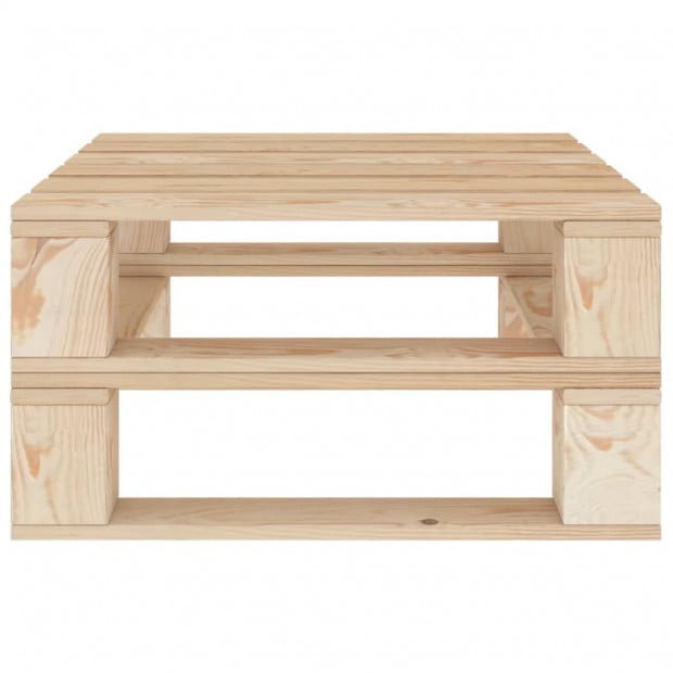 Pallets Wood 8 Piece Garden Lounge Set Image 10
