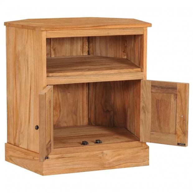 Corner Sideboard 60x45x60 Cm Solid Teak Wood Image 2