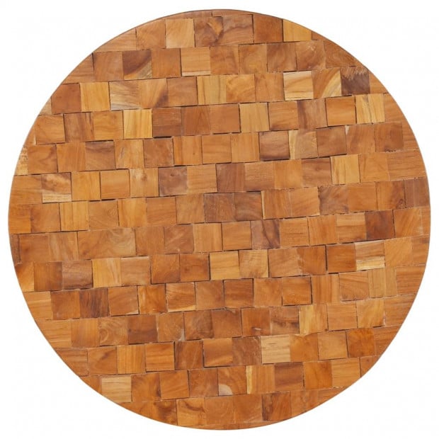 Coffee Table 60x60x35 Cm Solid Teak Wood Image 4