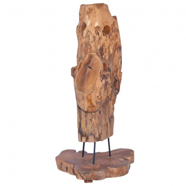 Wine Rack For 8 Bottles 40x30x80 Cm Solid Teak Wood Image 7