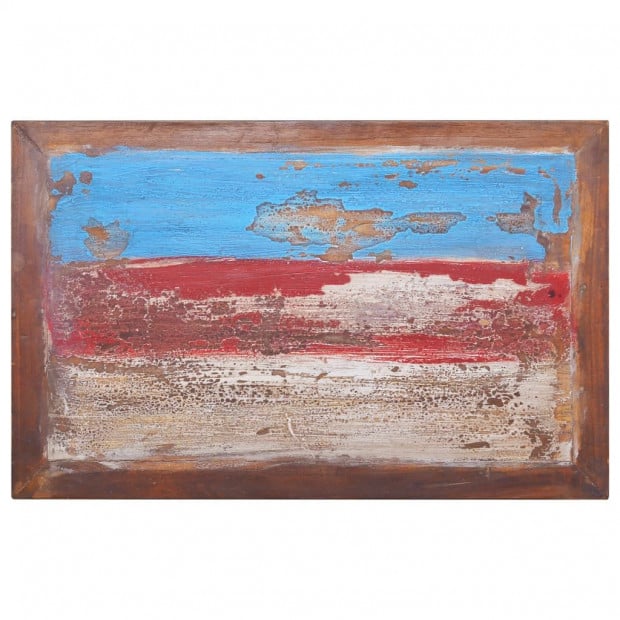 Coffee Table 80x50x40 Cm Reclaimed Teak Wood Image 6