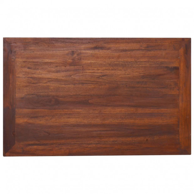 Coffee Table 80x50x40 Cm Solid Teak Wood Image 6