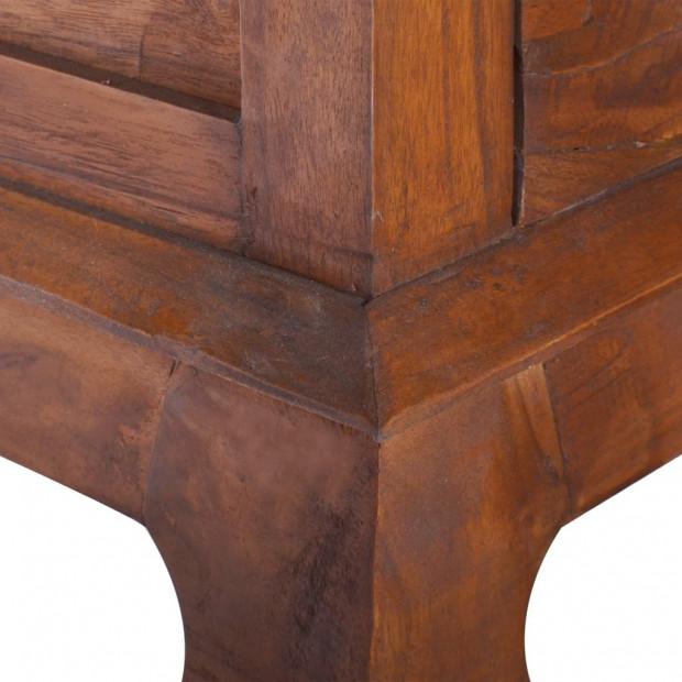 Coffee Table 80x50x40 Cm Solid Teak Wood Image 9