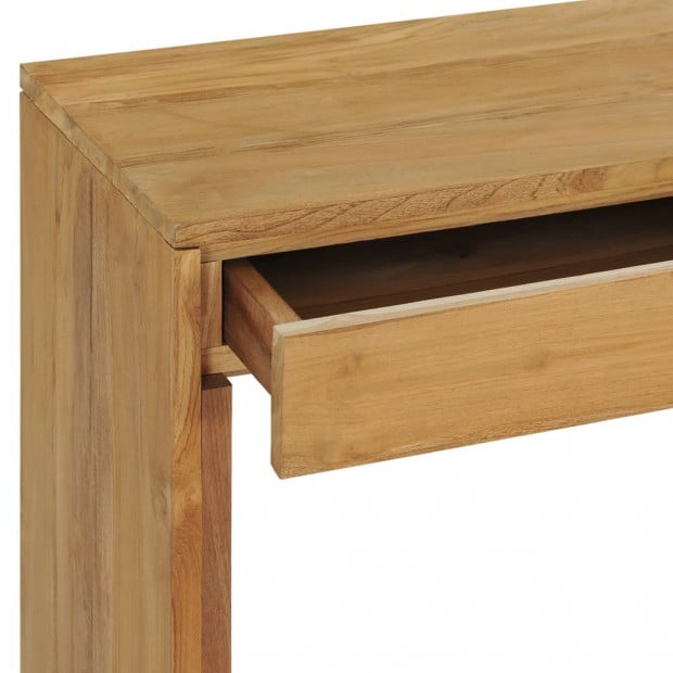 Console Table 100x35x75 Cm Solid Teak Wood Image 6