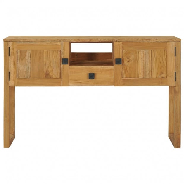 Console Table 120x32x75 Cm Solid Teak Wood Image 3