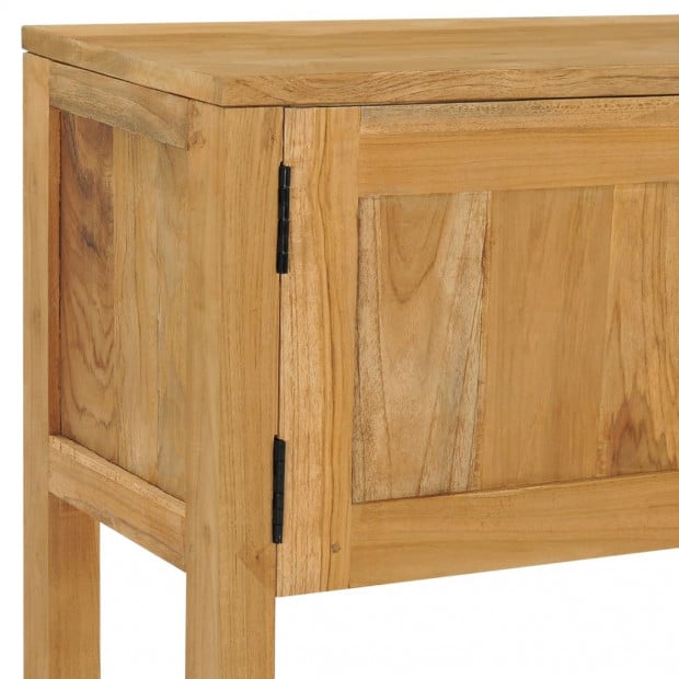Console Table 120x32x75 Cm Solid Teak Wood Image 7