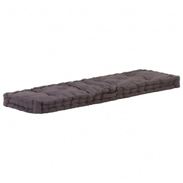 Pallet Floor Cushions 2 Pcs Cotton Anthracite Image 3