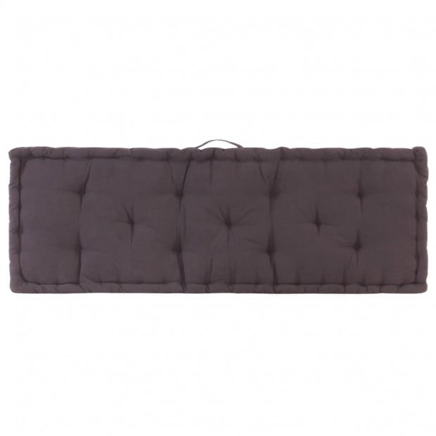Pallet Floor Cushions 2 Pcs Cotton Anthracite Image 5