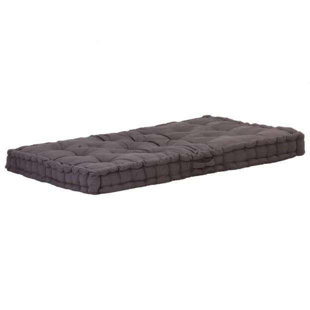 Pallet Floor Cushions 2 Pcs Cotton Anthracite Image 6
