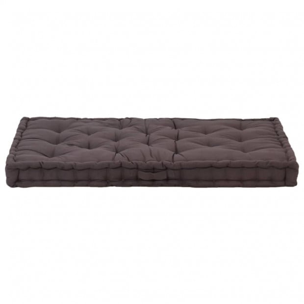 Pallet Floor Cushions 2 Pcs Cotton Anthracite Image 7