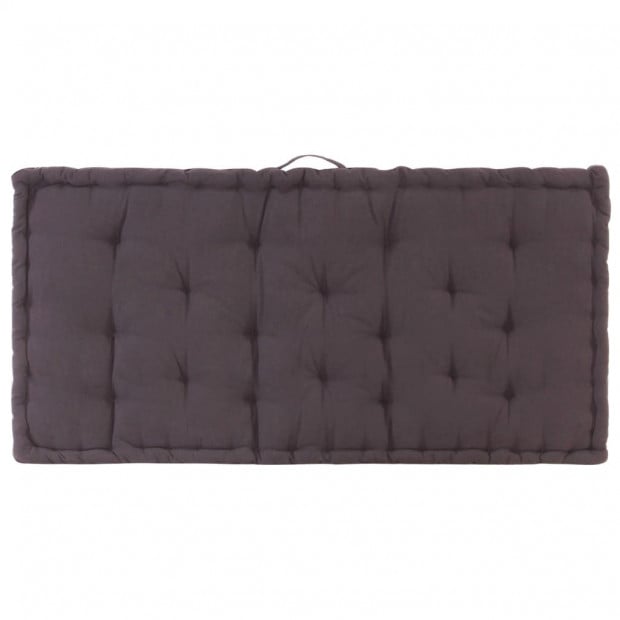 Pallet Floor Cushions 2 Pcs Cotton Anthracite Image 8