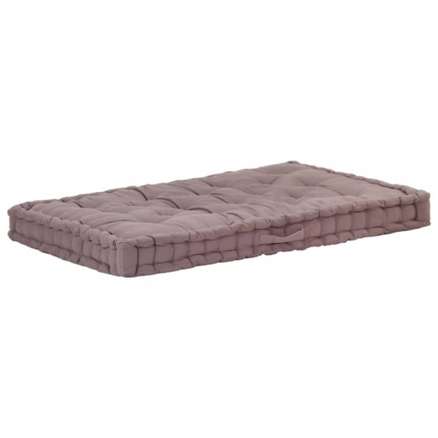 Pallet Floor Cushions 2 Pcs Cotton Taupe Image 6
