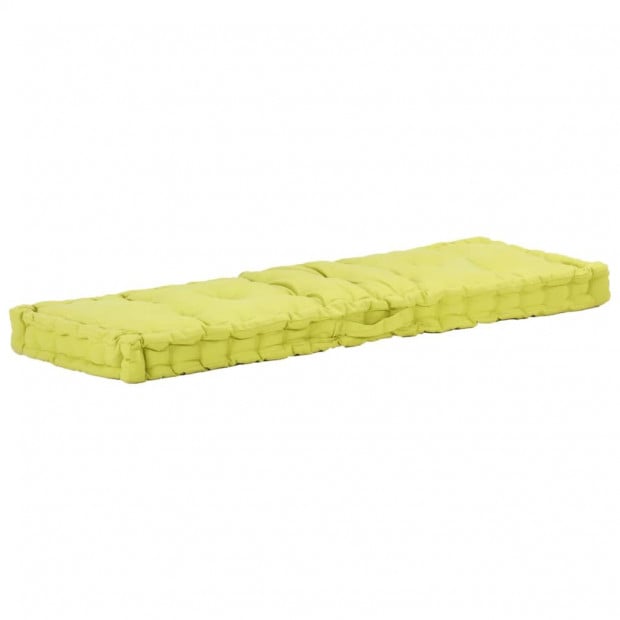 Pallet Floor Cushions 2 Pcs Cotton Green Image 3