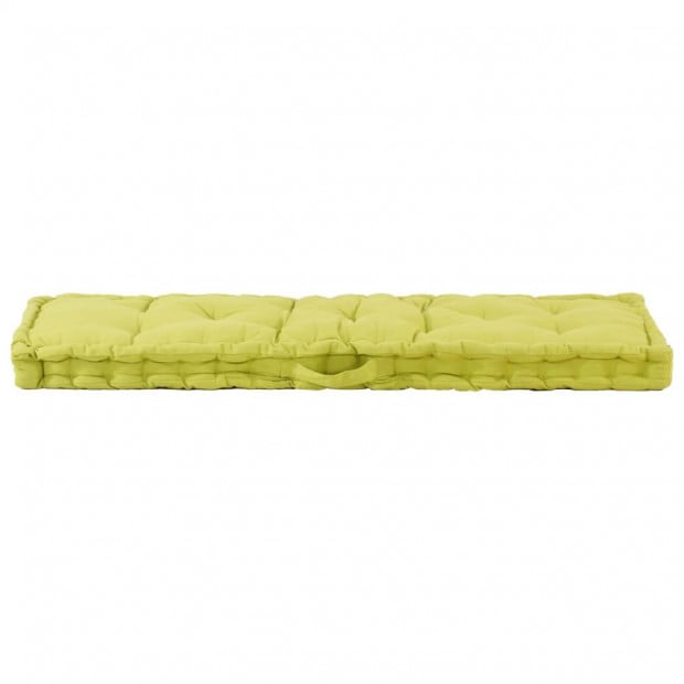 Pallet Floor Cushions 2 Pcs Cotton Green Image 4