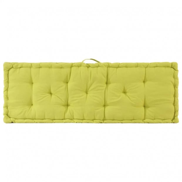 Pallet Floor Cushions 2 Pcs Cotton Green Image 5