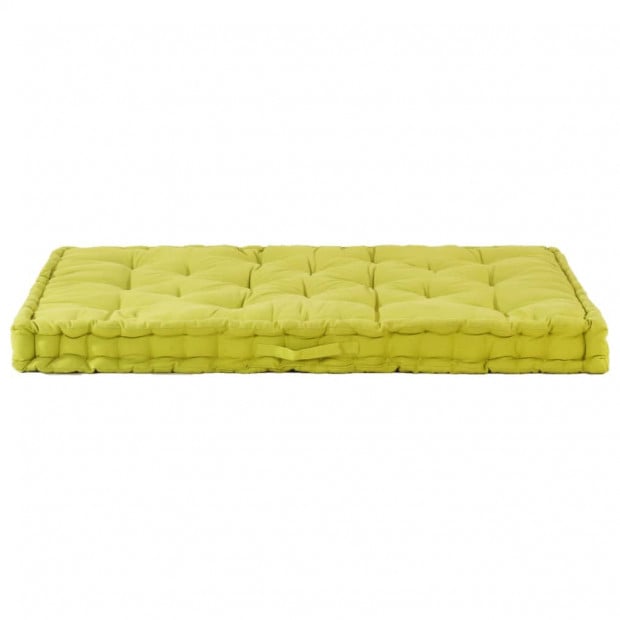 Pallet Floor Cushions 2 Pcs Cotton Green Image 7