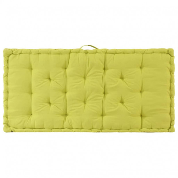 Pallet Floor Cushions 2 Pcs Cotton Green Image 8