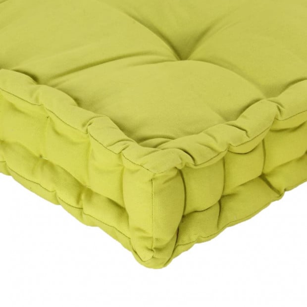 Pallet Floor Cushions 2 Pcs Cotton Green Image 10