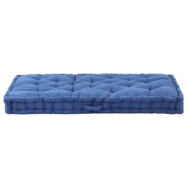 Pallet Floor Cushions 2 Pcs Cotton Light Blue Image 7