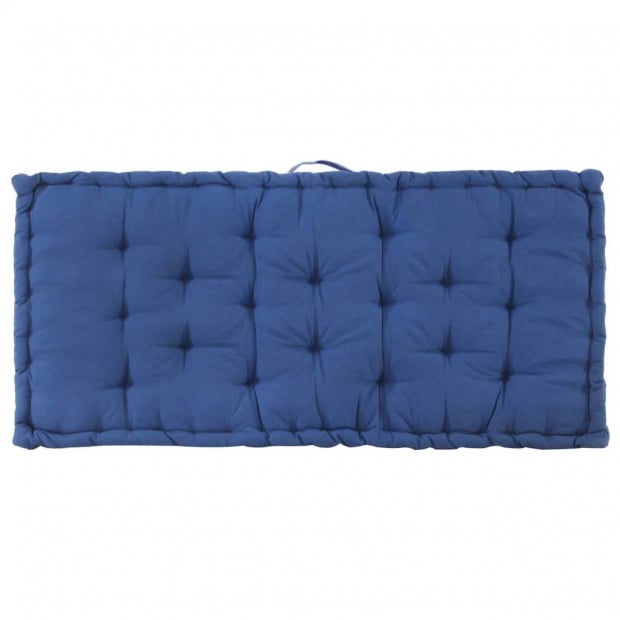 Pallet Floor Cushions 2 Pcs Cotton Light Blue Image 8