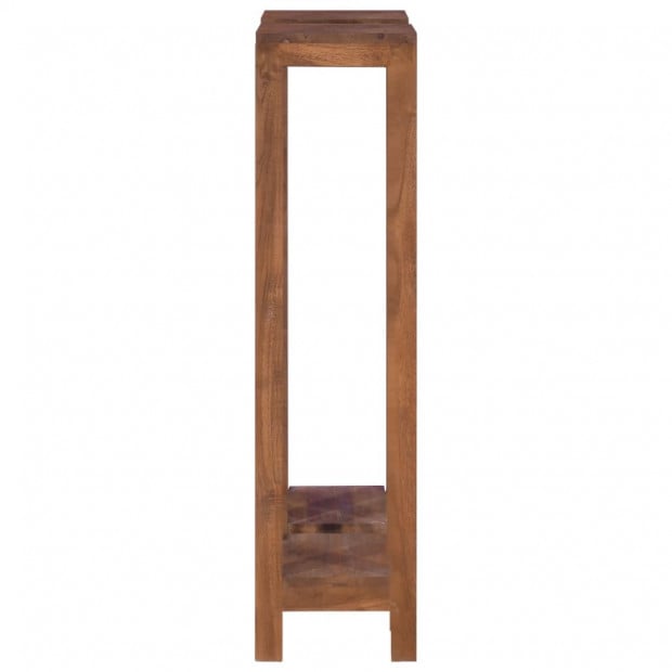Plant Stands 2 Pcs 25x25x100 Cm Solid Teak Wood Image 4