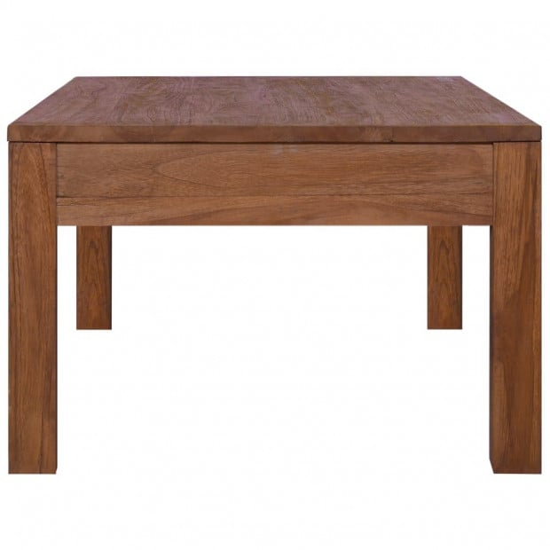 Coffee Table 110x60x40 Cm Solid Teak Wood Image 4