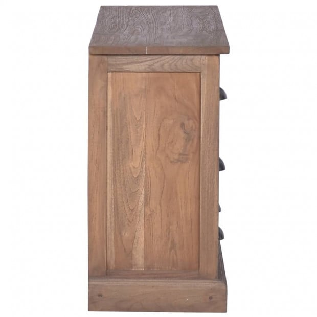 Sideboard 90x30x58 Cm Solid Teak Wood Image 5