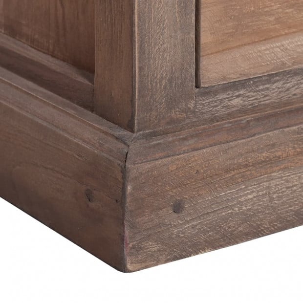 Sideboard 90x30x58 Cm Solid Teak Wood Image 8