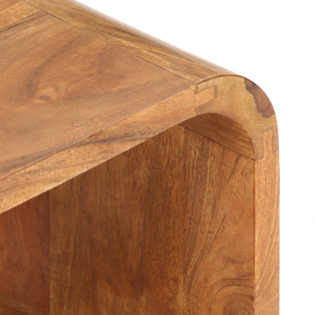 Side Tables 3 Pcs Solid Acacia Wood Sheesham Finish Image 8