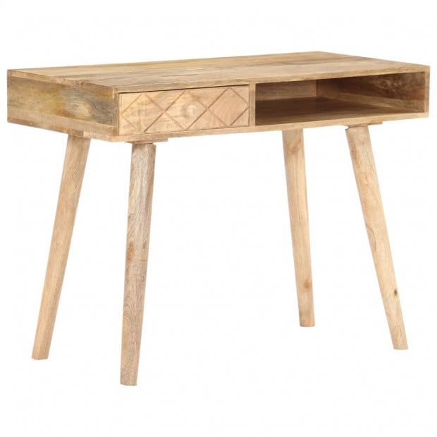 Dressing Table 100x50x76 Cm Solid Mango Wood Image 3