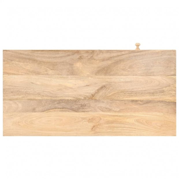 Dressing Table 100x50x76 Cm Solid Mango Wood Image 5