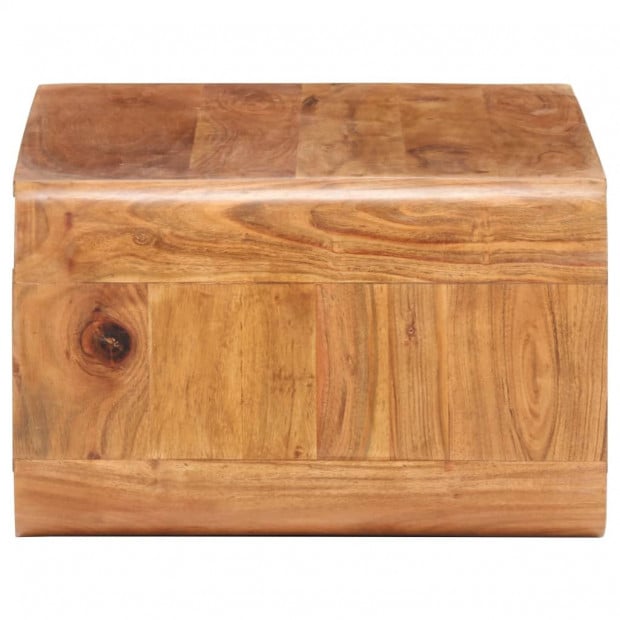 Coffee Table 90x50x30 Cm Solid Acacia Wood Image 4