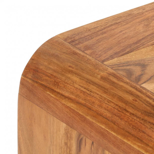 Coffee Table 90x50x30 Cm Solid Acacia Wood Image 6