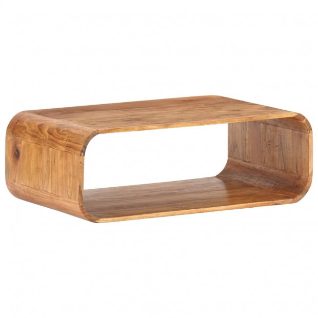 Coffee Table 90x50x30 Cm Solid Acacia Wood Image 8