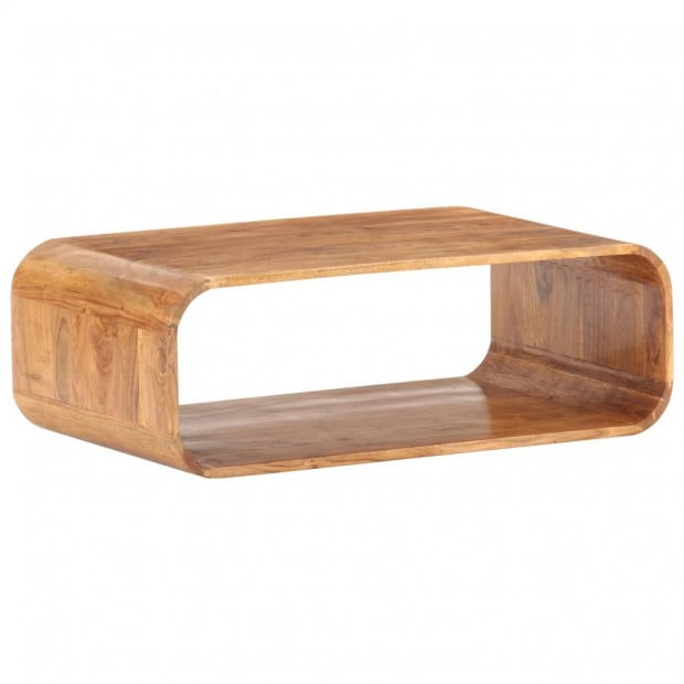 Coffee Table 90x50x30 Cm Solid Acacia Wood Image 9
