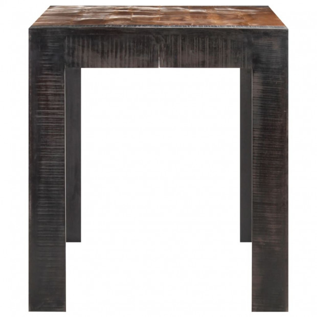 Dining Table 140x70x76 Cm Solid Rough Mango Wood Image 3